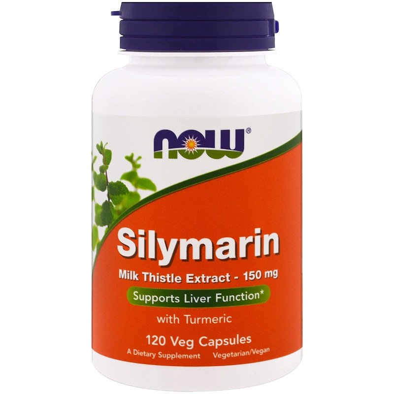 Now Foods, シリマリン、マリアアザミエキス、150 mg、植物性カプセル